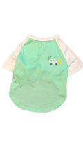 Playera verde con combi Kensington