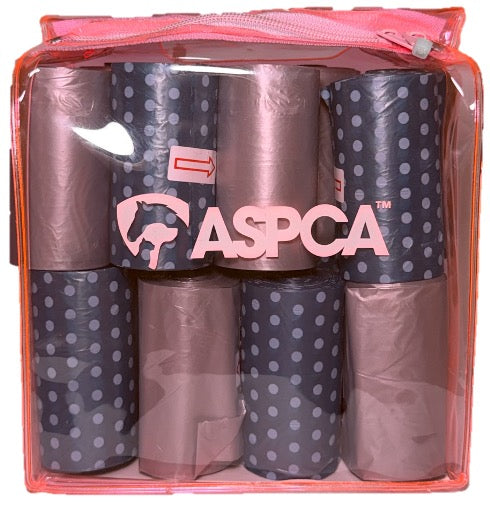 Bolsas ASPCA Grises 320 pzs — Presentación rosa con causa animal