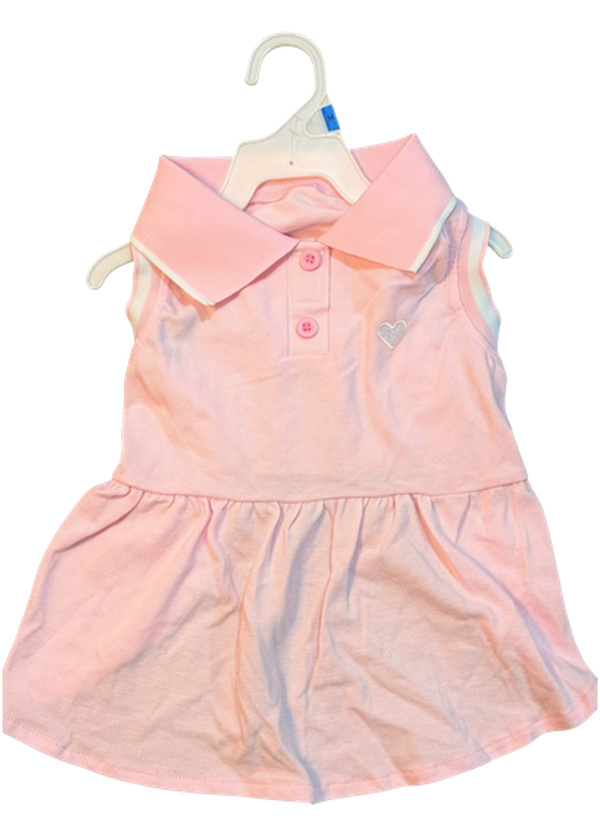 Vestido Rosa Tennis Little Paws