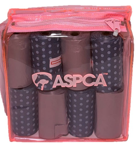 Bolsas ASPCA Grises 320 pzs — Presentación rosa con causa animal