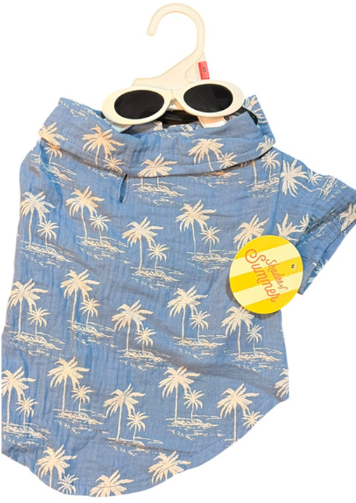 Playera con lentes Azul Shades of Summer