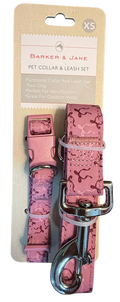 Correa y collar Rosa Barker & Jane