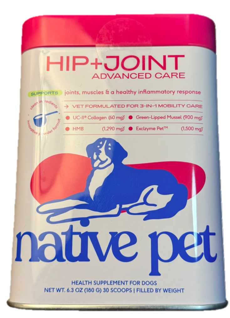 Suplemento Cadera y articulaciones Native Pet
