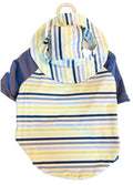Set Playera y Sombrero Rayas Azul