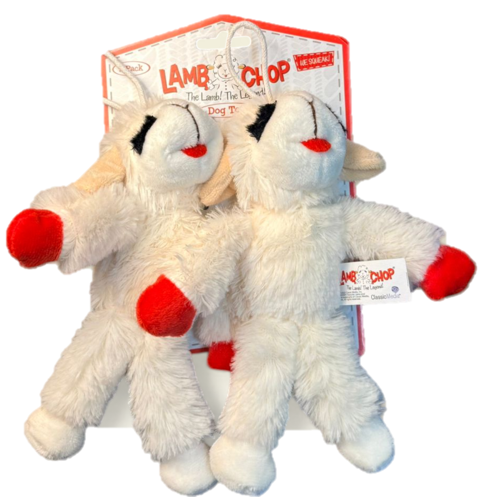 Peluche Lamb Chop Doble Dog Toys