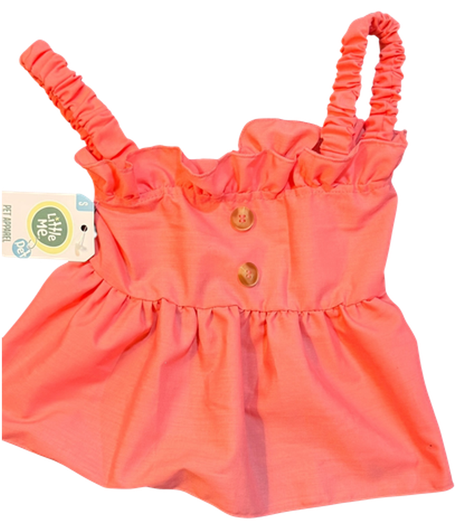 Vestido Rosa con botones Little Me